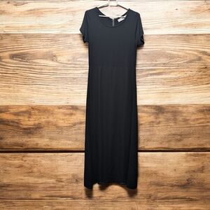 Simons Classic Black Maxi Dress